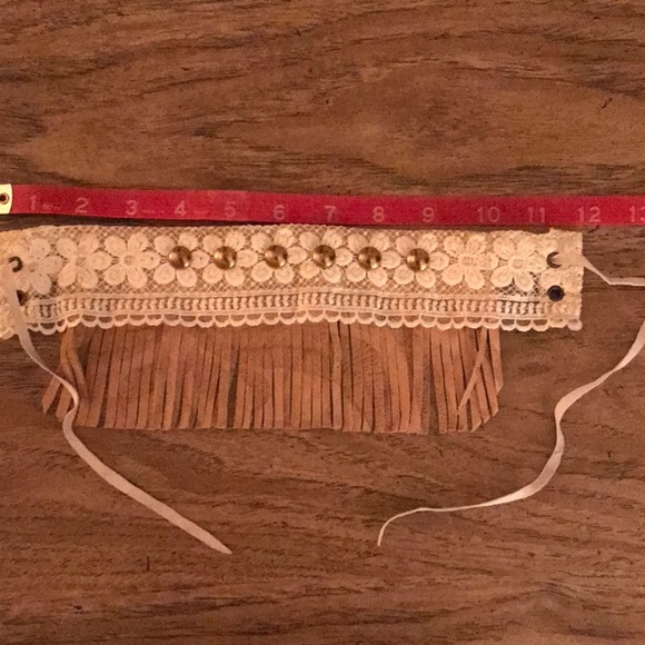 Rock Star leather choker - Picture 4 of 4